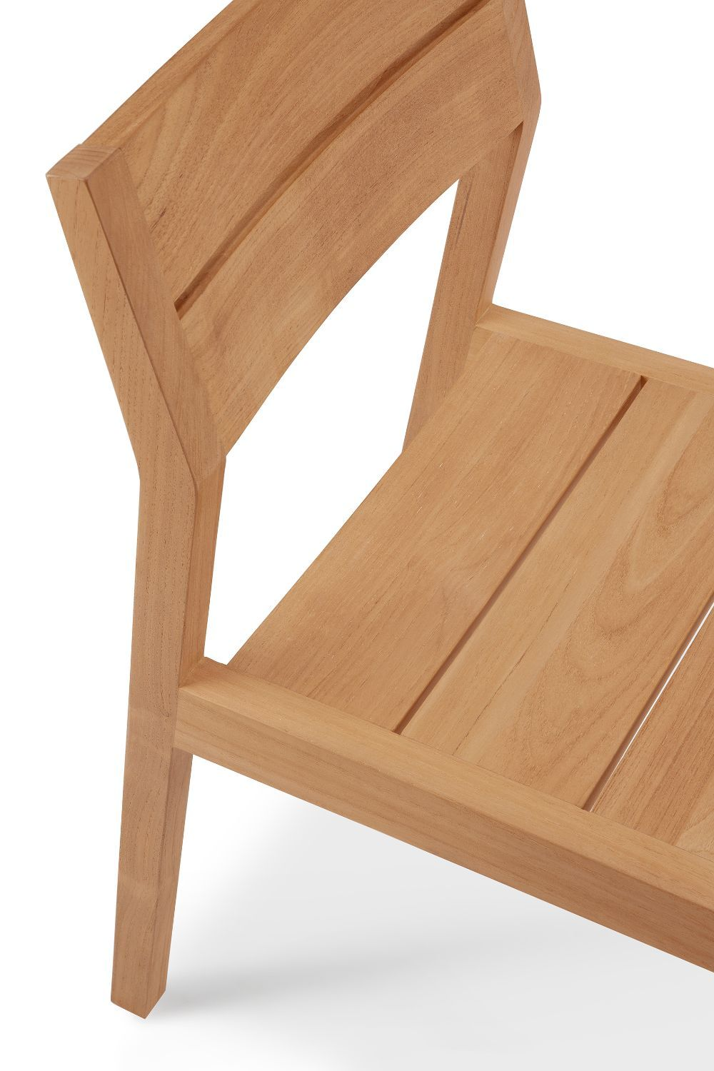 Solid Teak Outdoor Dining Chair | Ethnicraft EX 1 | OROA.com