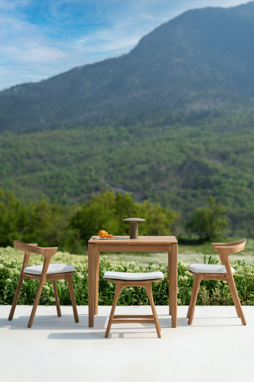 Teak Outdoor Dining Chair| Ethnicraft Bok | Oroa.com