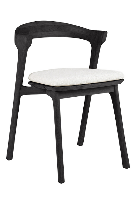 Black Teak Outdoor Dining Chair | Ethnicraft Bok | Oroa.com