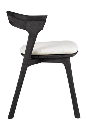 Black Teak Outdoor Dining Chair | Ethnicraft Bok | Oroa.com