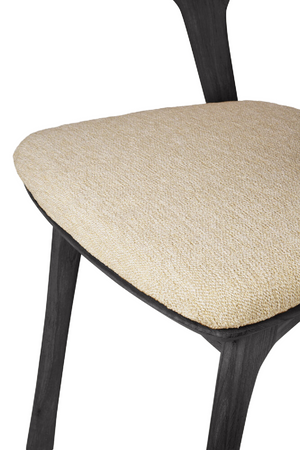 Black Teak Outdoor Dining Chair | Ethnicraft Bok | Oroa.com