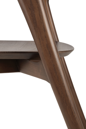 Oak Round Back Dining Chair | Ethnicraft Bok | Oroa.com