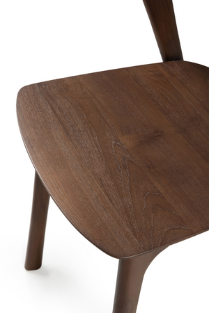Oak Round Back Dining Chair | Ethnicraft Bok | Oroa.com