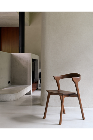 Oak Round Back Dining Chair | Ethnicraft Bok | Oroa.com