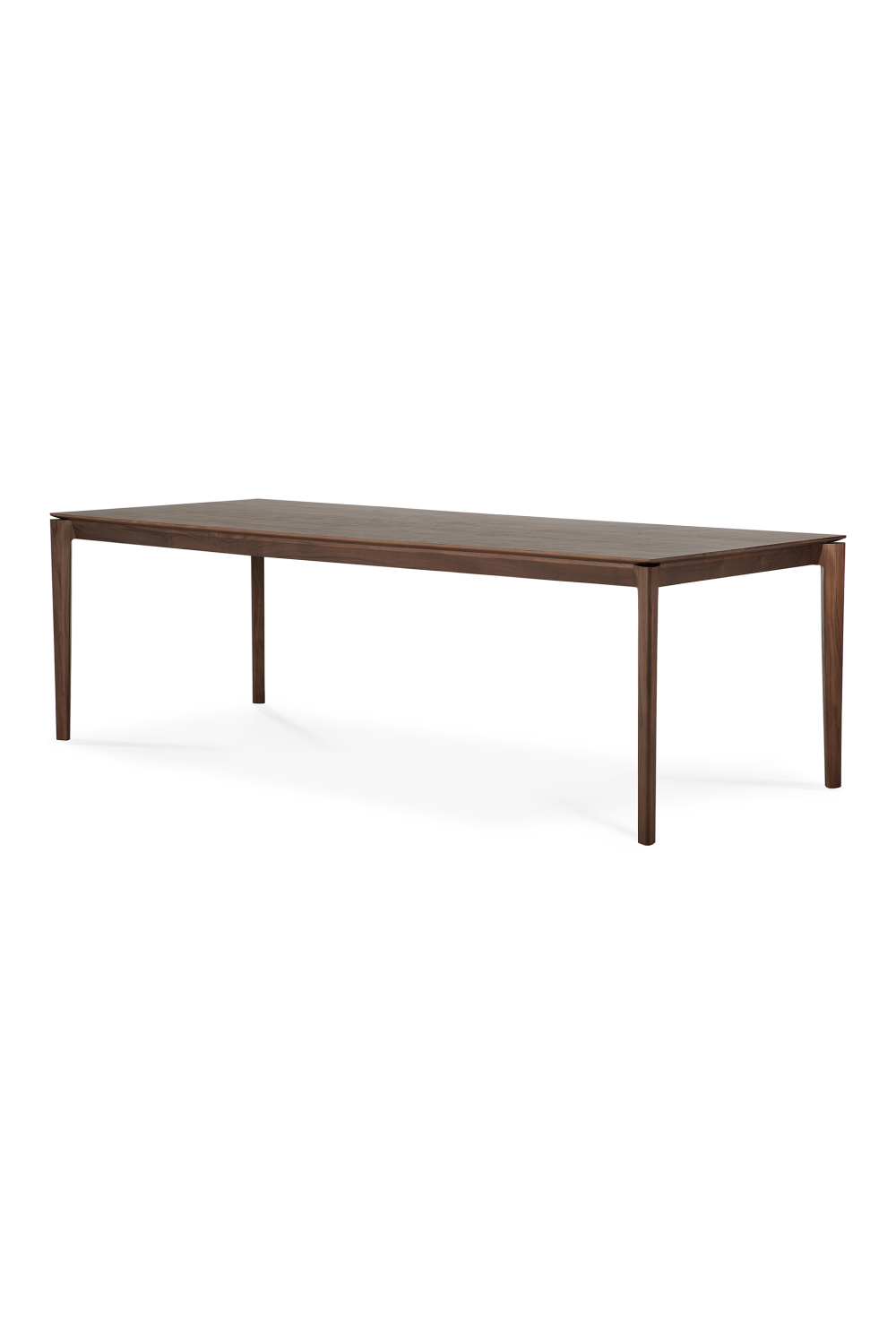 Teak Brown Minimalist Dining Table | Ethnicraft Bok | Oroa.com