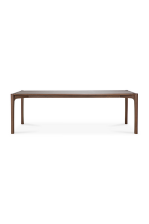 Varnished Teak Dining Table | Ethnicraft PI | Oroa.com