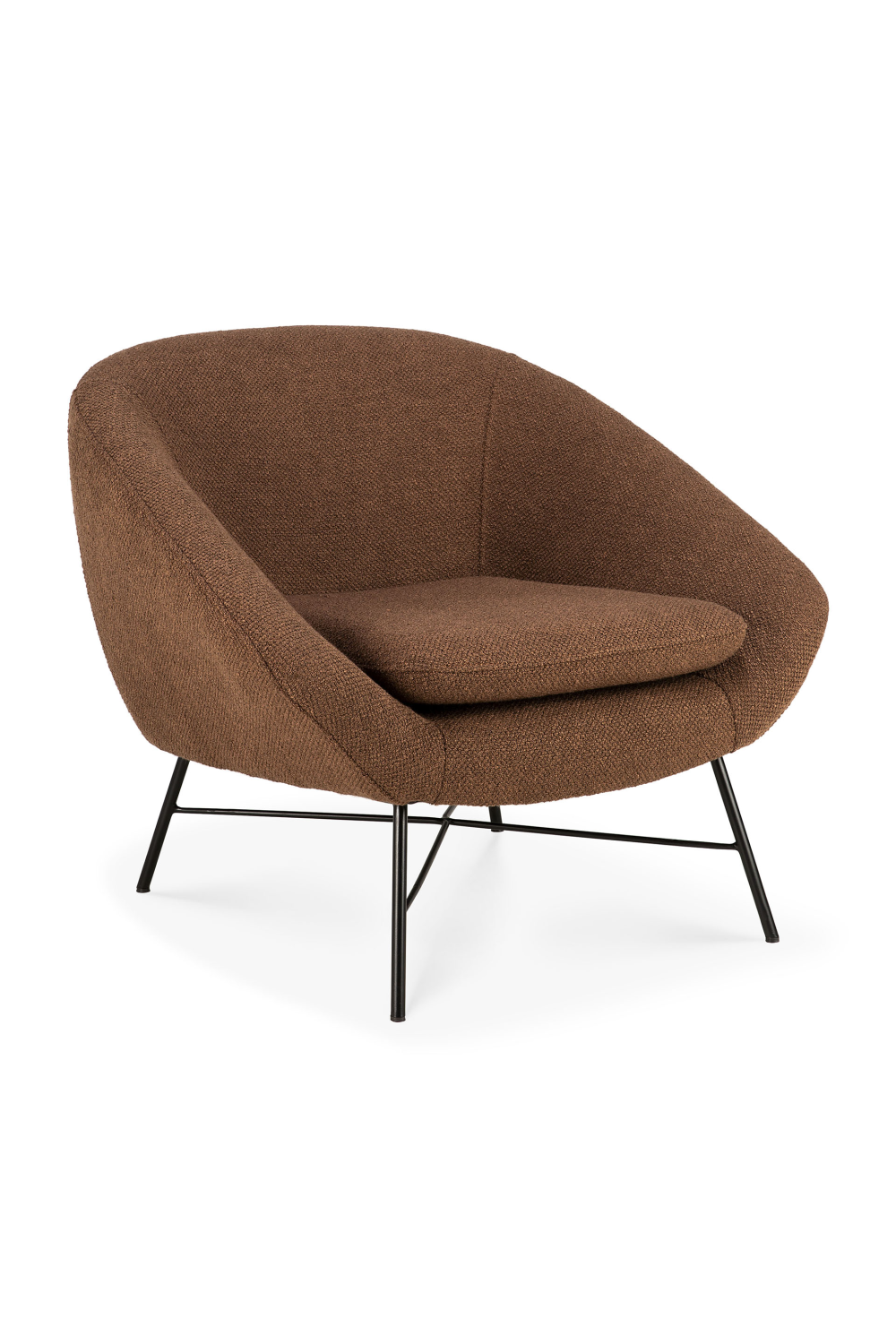 Vintage Style Lounge Chair | Ethnicraft Barrow | OROA.COM