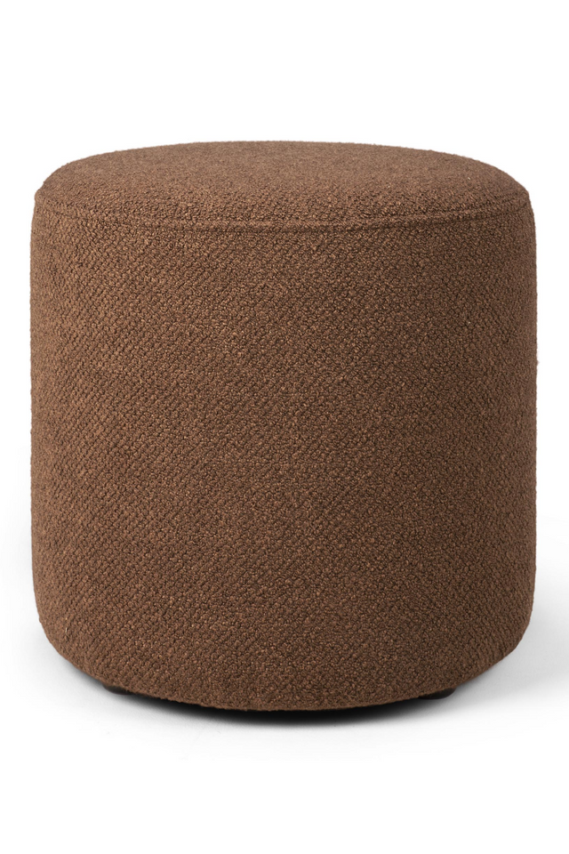 Copper Round Pouf | Ethnicraft  Barrow | OROA.com