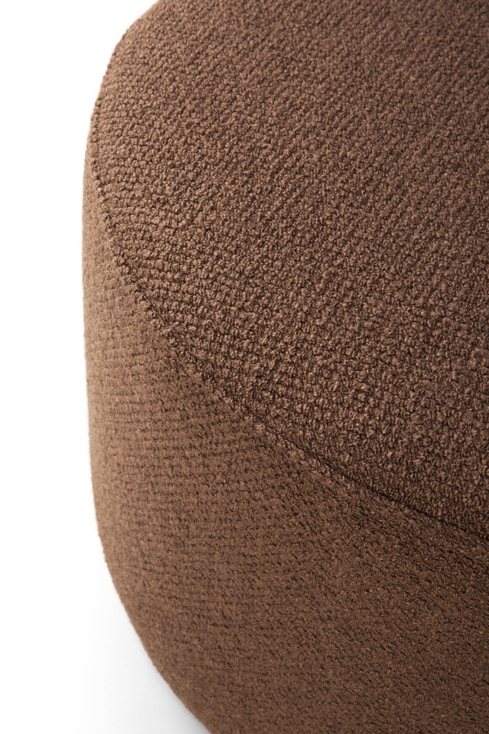 Copper Round Pouf | Ethnicraft  Barrow | OROA.com