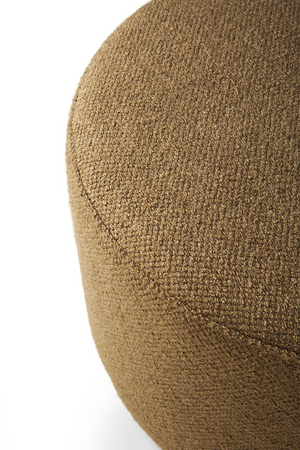 Round Fabric Pouf | Ethnicraft  Barrow | OROA.com