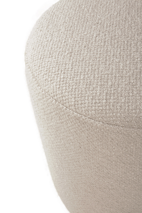 Round Fabric Pouf | Ethnicraft Barrow | Oroa.com