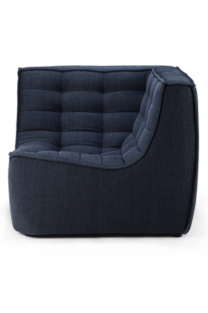 Blue Fabric Corner Sofa | Ethnicraft N701 | Oroa.com