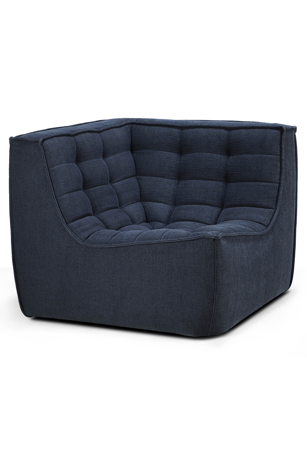 Blue Fabric Corner Sofa | Ethnicraft N701 | Oroa.com