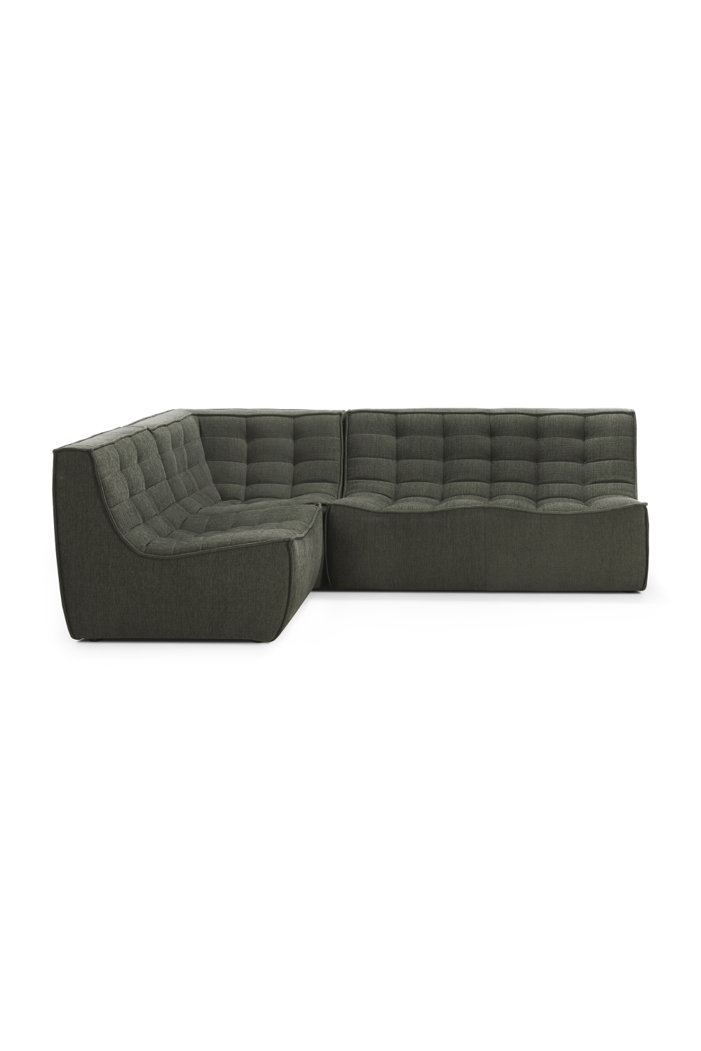 Green Modular Sofa | Ethnicraft N701 | Oroa.com