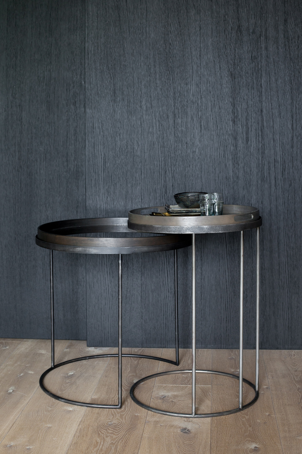 Round Tray Side Table | Ethnicraft | OROA TRADE