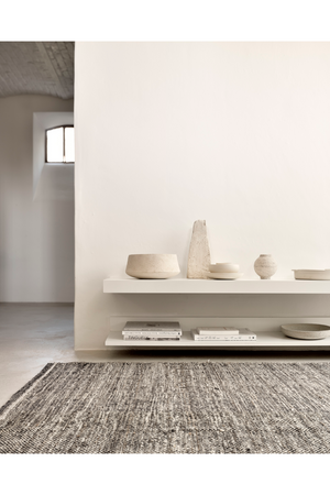 Natural Wool Kilim Rug | Ethnicraft Checked | OROA.COM