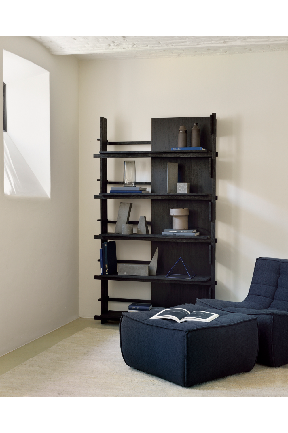 Cream Wool Area Rug | Ethnicraft Dunes | Oroa.com