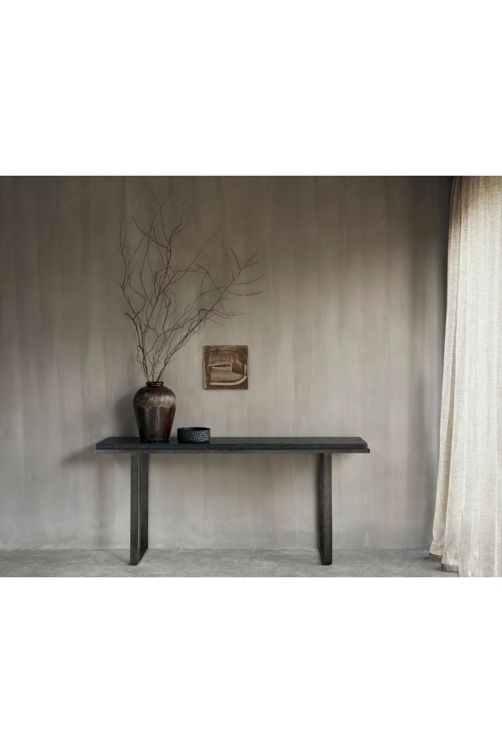 Rectangular Umber Console Table | Ethnicraft Stability | OROA.COM