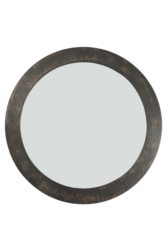 Round Minerals Wall Mirror | Ethnicraft Sphere | Oroa.com