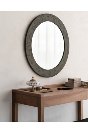 Round Minerals Wall Mirror | Ethnicraft Sphere | Oroa.com