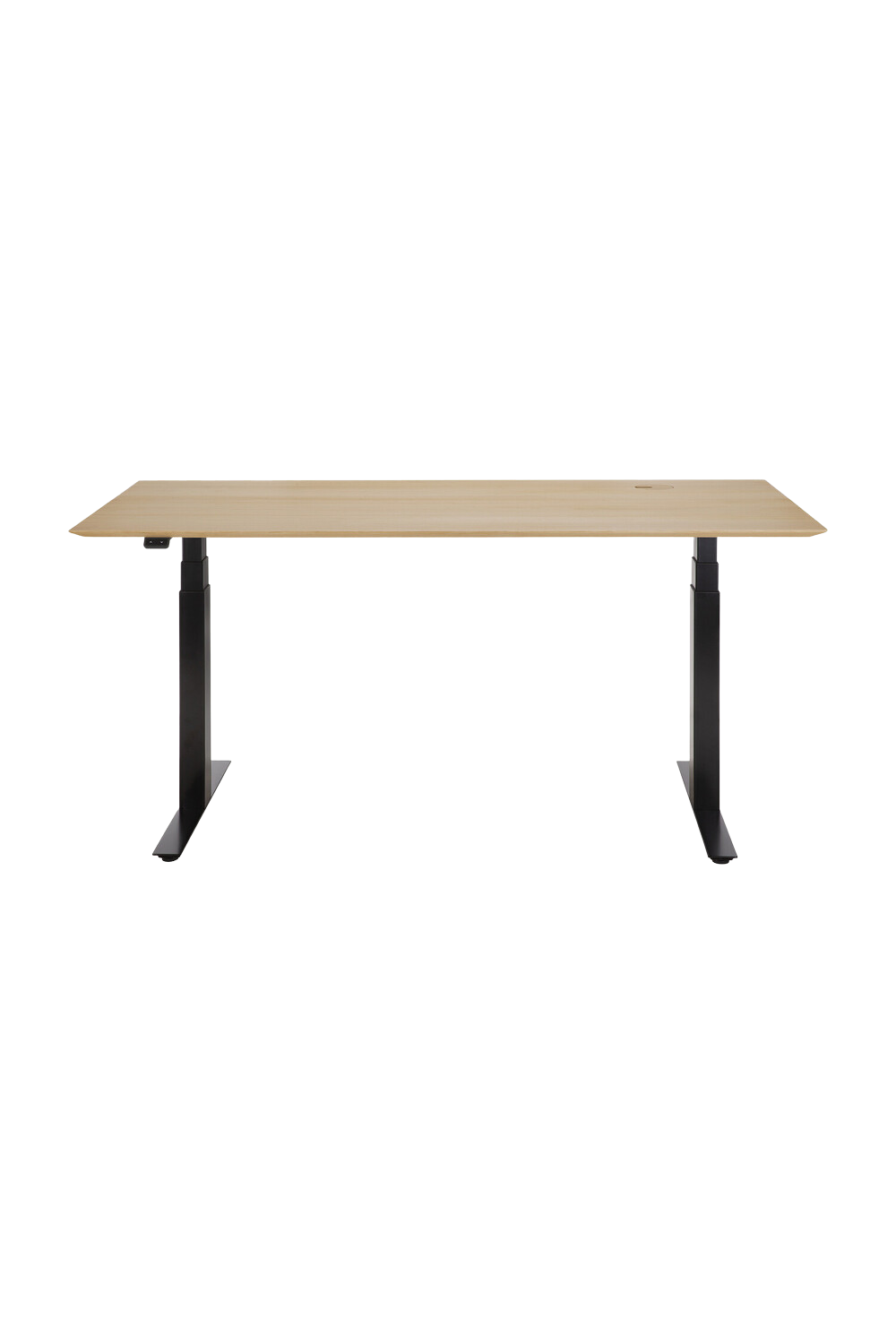 Oak Adjustable Desk L | Ethnicraft Bok | Oroa.com