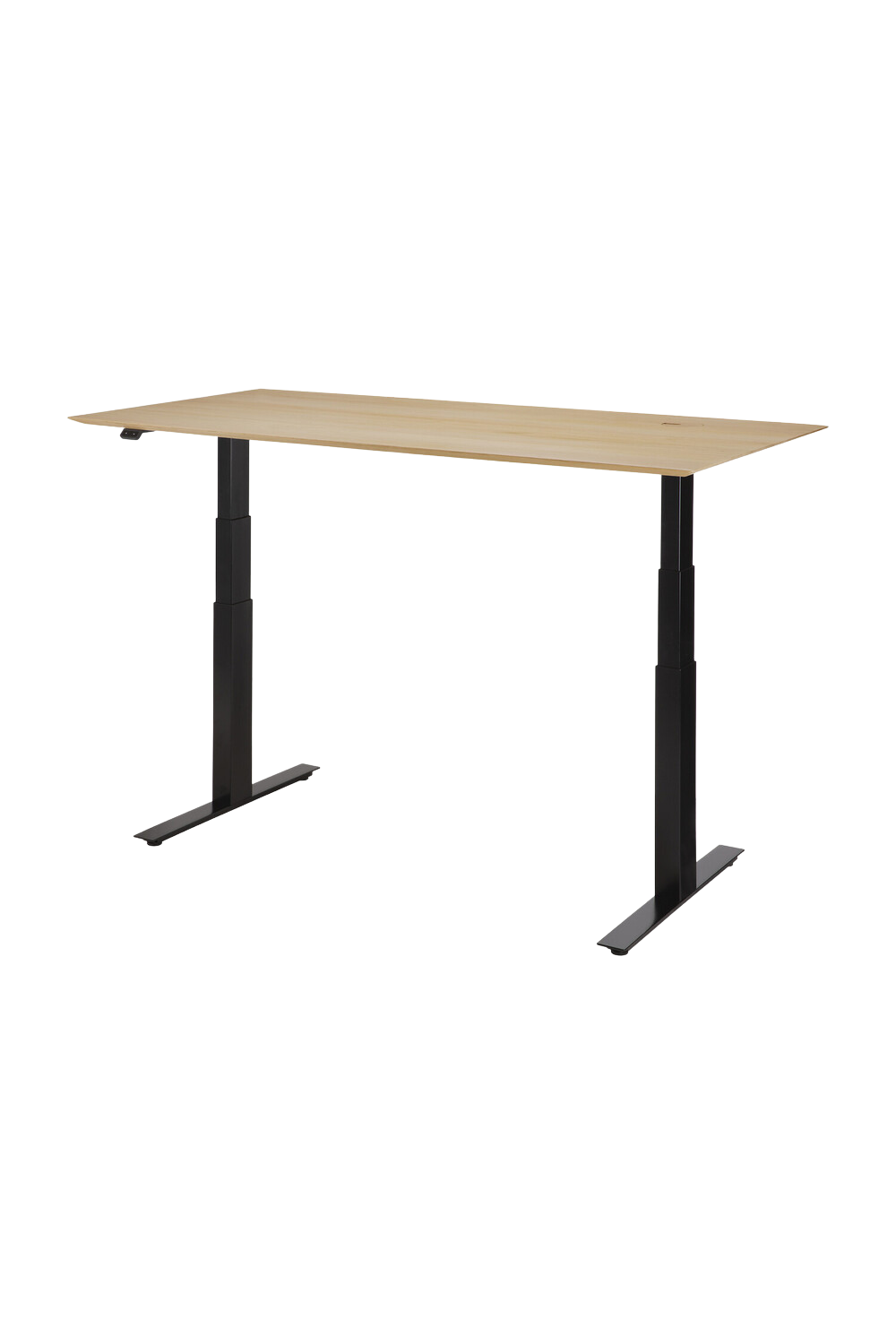 Oak Adjustable Desk L | Ethnicraft Bok | Oroa.com