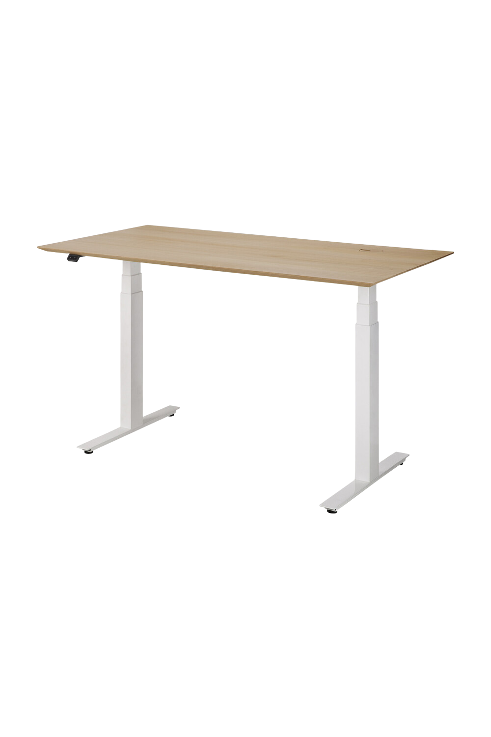 Oak Adjustable Desk M | Ethnicraft Bok | Oroa.com