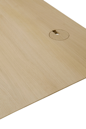 Oak Adjustable Desk M | Ethnicraft Bok | Oroa.com