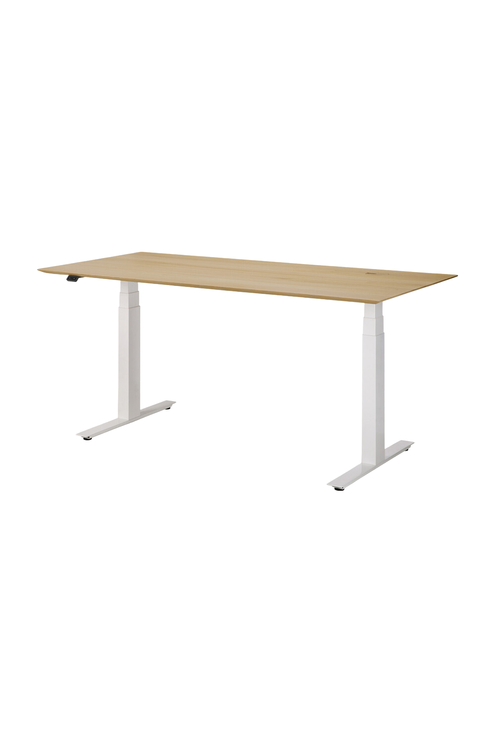 Oak Adjustable Desk L | Ethnicraft Bok | Oroa.com