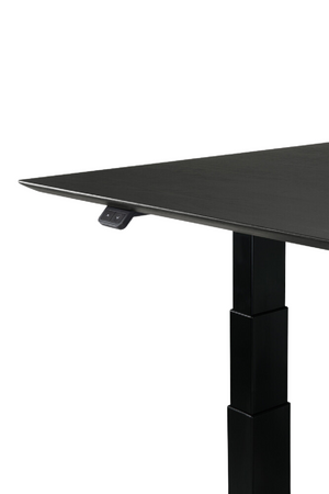 Oak Adjustable Desk L | Ethnicraft Bok | Oroa.com