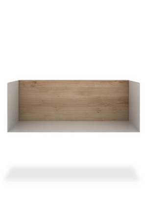 Minimalist Oak Wall Shelf | Ethnicraft U | OROA.com