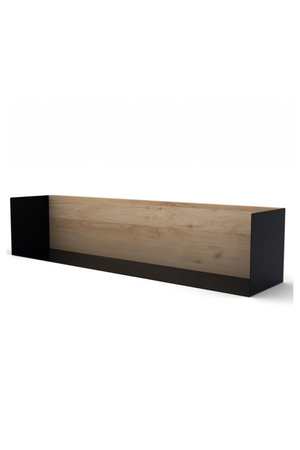 Minimalist Oak Wall Shelf | Ethnicraft U | OROA.com