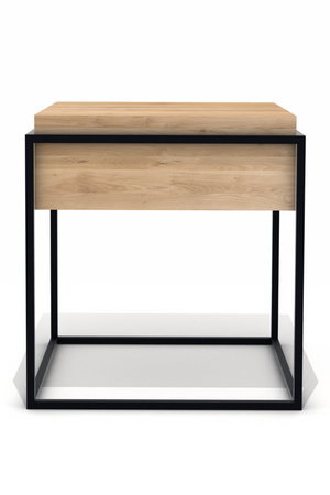 Oak Square Side Table | Ethnicraft Monolit | OROA.com