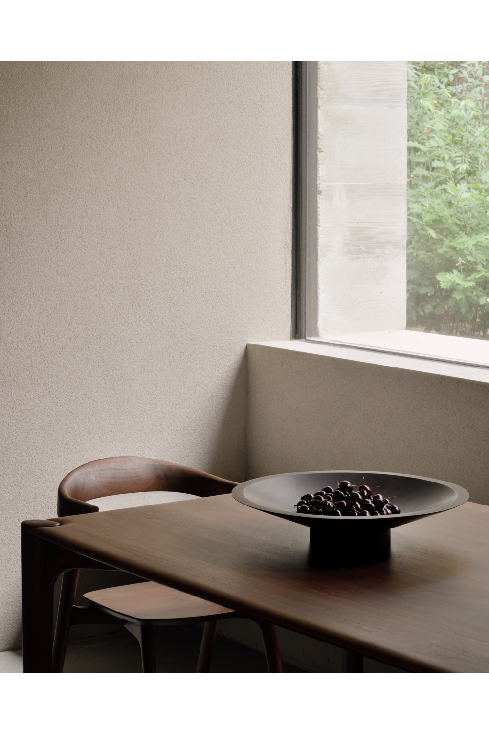 Brown Mahogany Bowl | Ethnicraft Satellite | Oroa.com