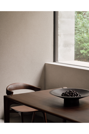 Brown Mahogany Bowl | Ethnicraft Satellite | Oroa.com