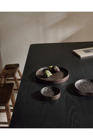 Brown Mahogany Bowl Set (3) | Ethnicraft Tampa | OROA.COM