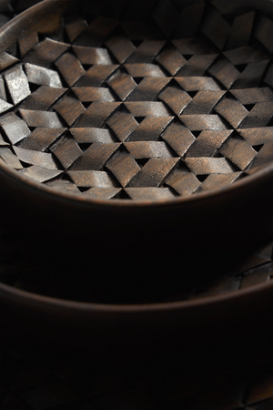 Brown Mahogany Bowl Set (3) | Ethnicraft Tampa | OROA.COM