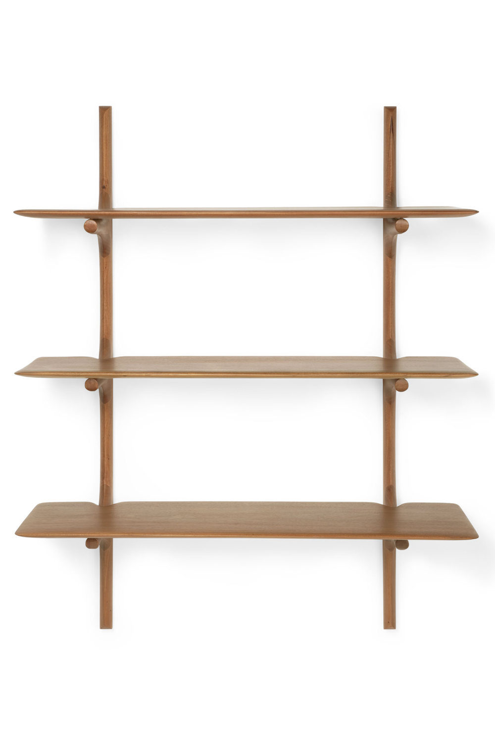 Varnished Mahogany Wall Shelf | Ethnicraft PI | Oroa.com