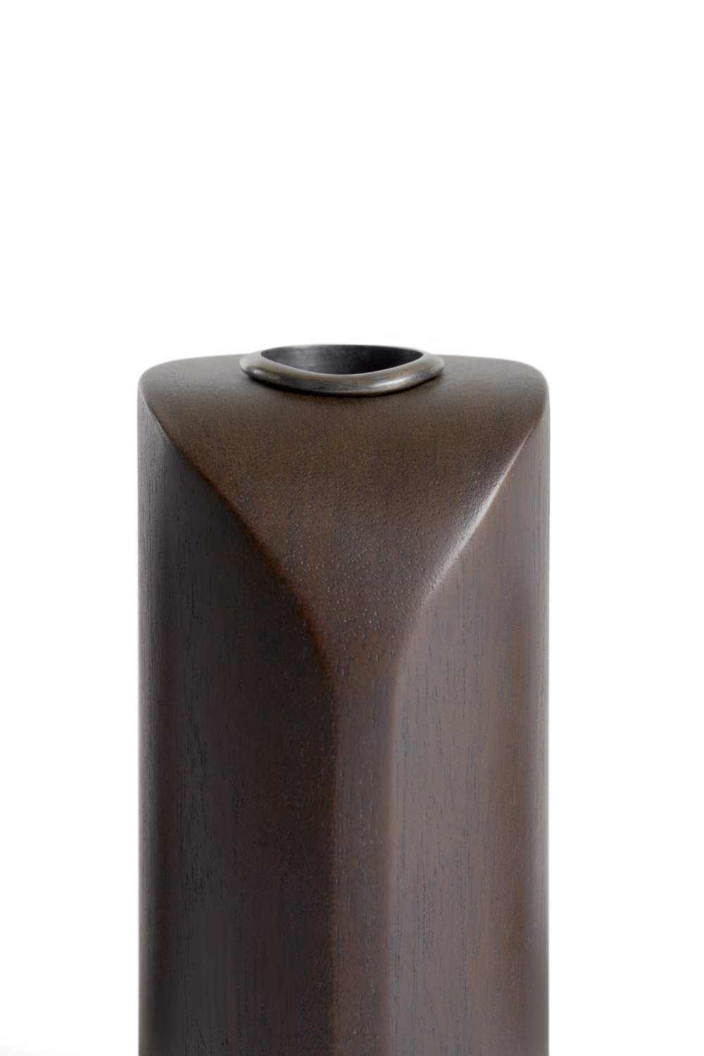 Brown Mahogany Candle Holders (3) | Ethnicraft PI | Oroa.com