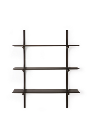 Brown Mahogany Wall Shelf | Ethnicraft PI | Oroa.com