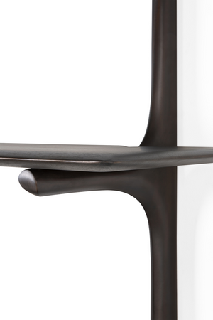 Brown Mahogany Wall Shelf | Ethnicraft PI | Oroa.com