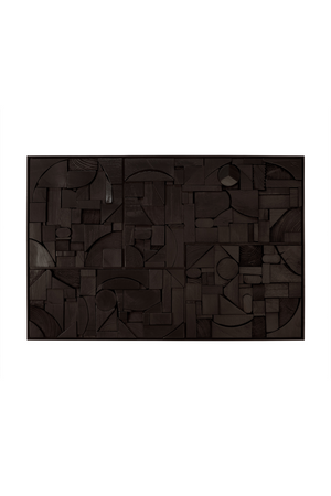 Rectangular Puzzle Wall Art | Ethnicraft Bricks | Oroa.com