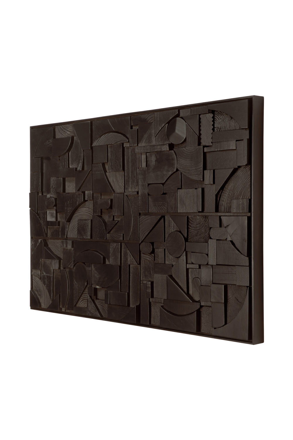 Rectangular Puzzle Wall Art | Ethnicraft Bricks | Oroa.com