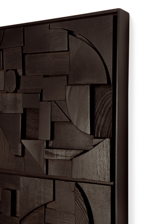 Rectangular Puzzle Wall Art | Ethnicraft Bricks | Oroa.com