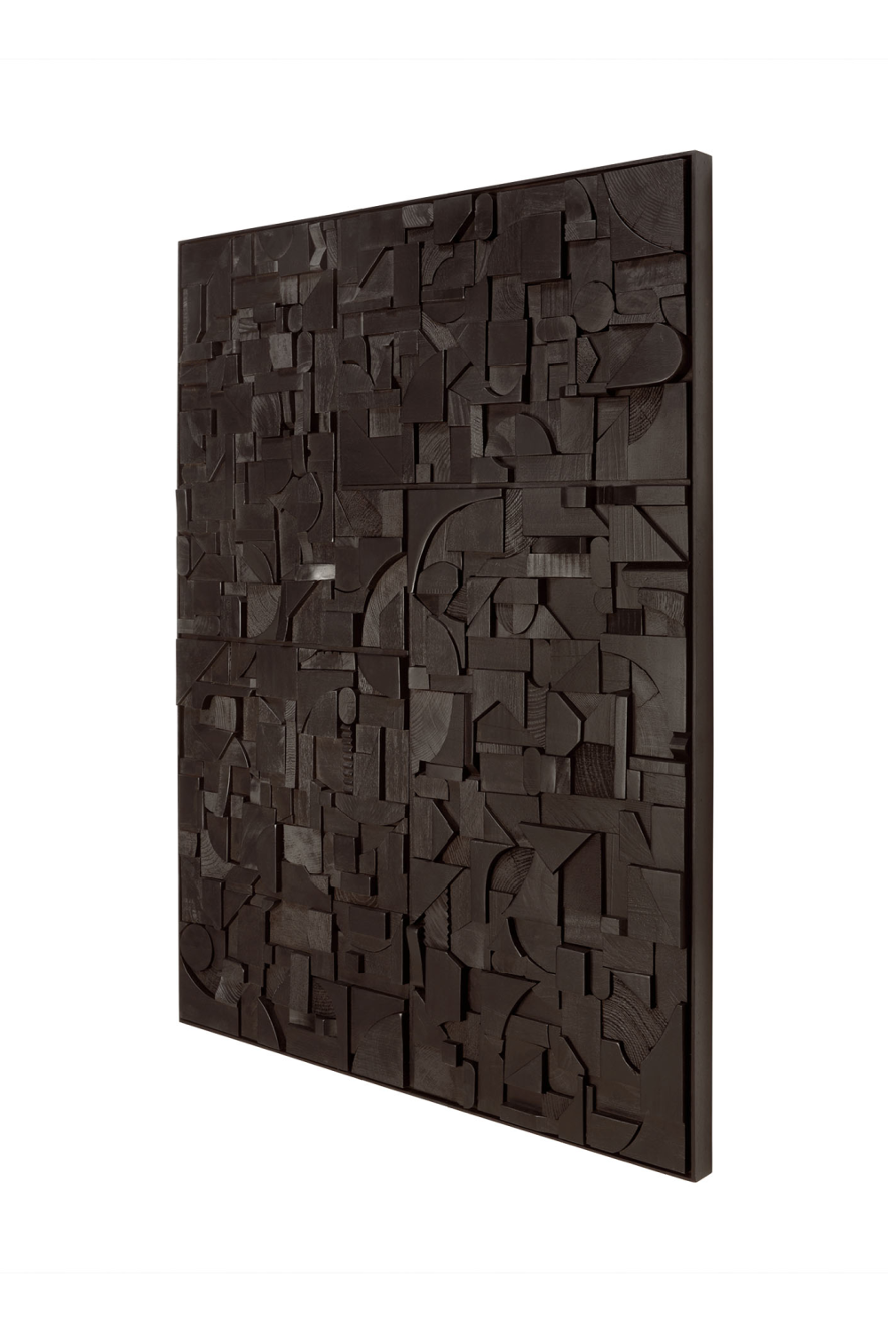 Rectangular Puzzle Wall Art | Ethnicraft Bricks | Oroa.com