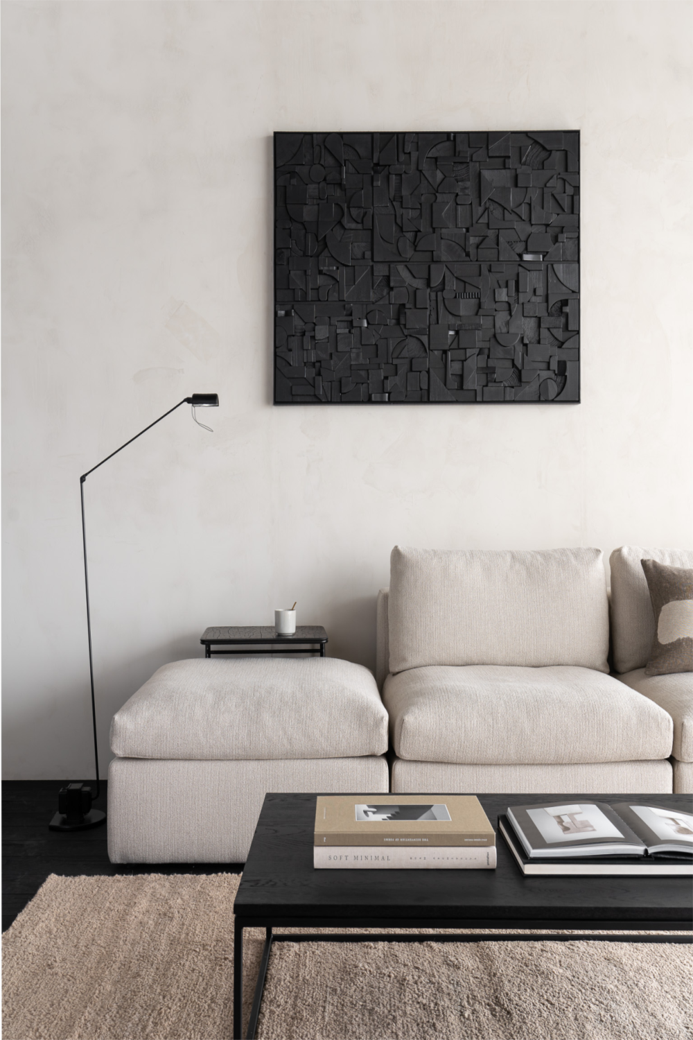 Rectangular Puzzle Wall Art | Ethnicraft Bricks | Oroa.com