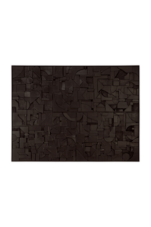 Rectangular Puzzle Wall Art | Ethnicraft Bricks | Oroa.com