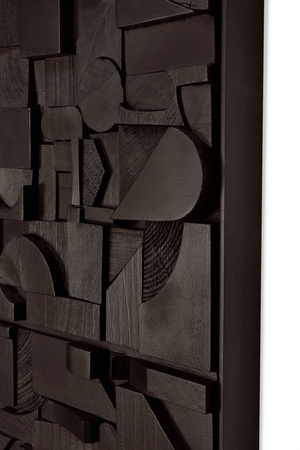 Rectangular Puzzle Wall Art | Ethnicraft Bricks | Oroa.com