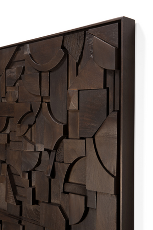 Rectangular Puzzle Wall Art | Ethnicraft Bricks | Oroa.com