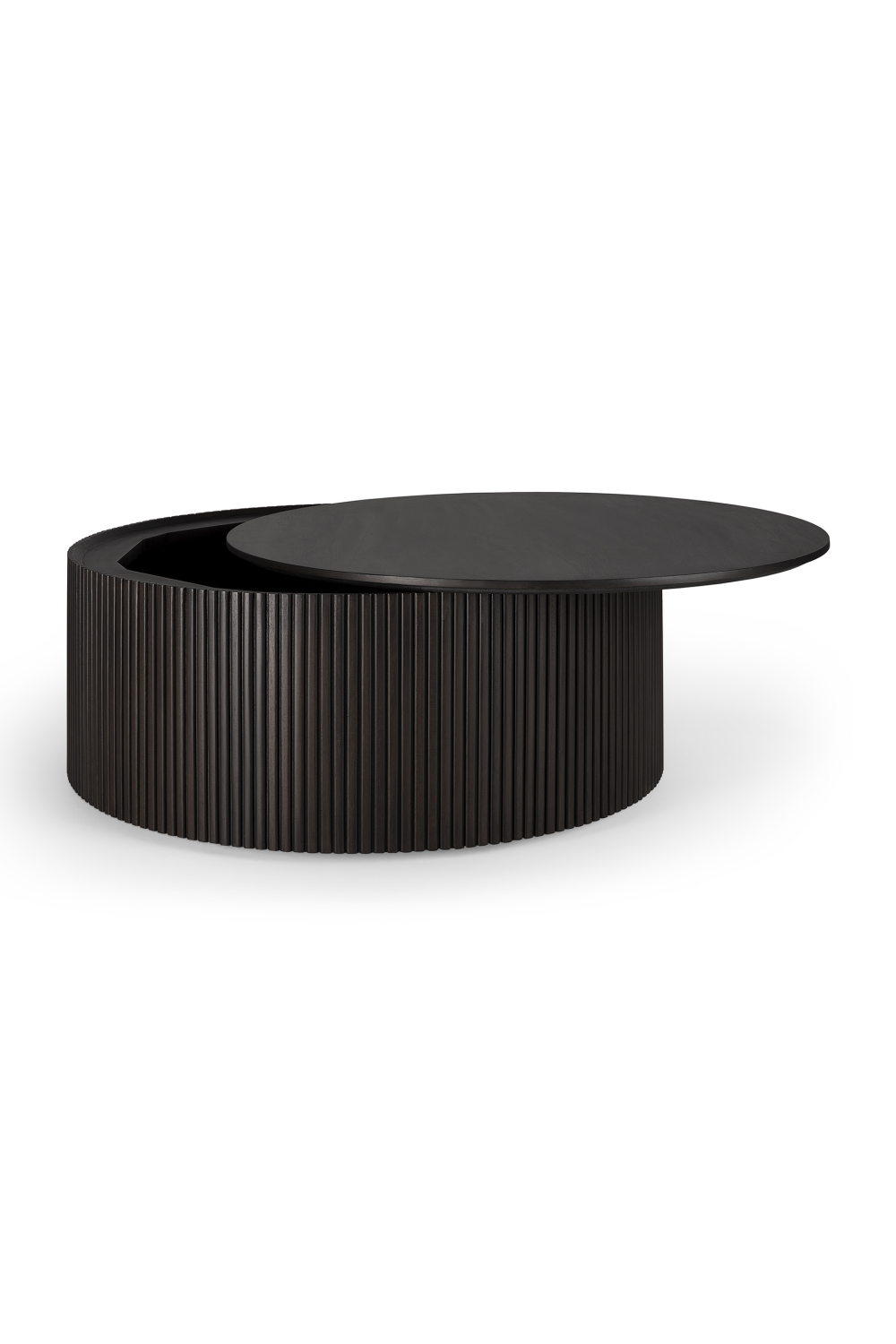 Round Storage Coffee Table | Ethnicraft Roller Max | Oroa.com